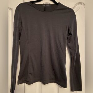Segments Merino wool Dark Gray base layer T-Shirt